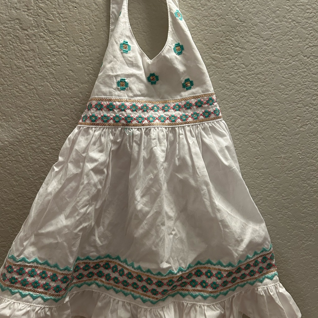 Sale Sale Sale 12  Summer White Dress New With Tags Easter Dress